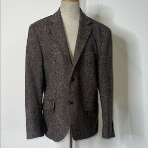 Spurr New York Logan Wool Tweed Sport Coat Blazer